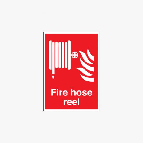 A1 Fire Hose Reel Self Adhesive Plastic Signs