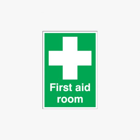 A1 First Aid Room Self Adhesive Plastic Signs