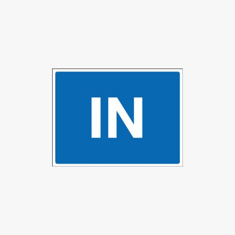 Aluminium 450x600mm In Class 2 Reflective Post Fitting Signs