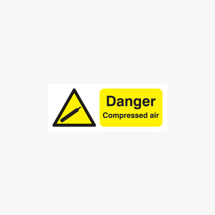 Danger Compressed Air Signs Safety Sign UK