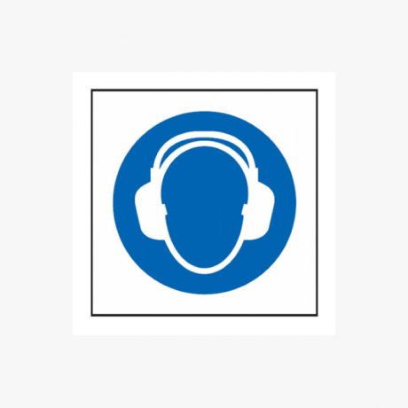 Ear Protectors Symbols Self Adhesive