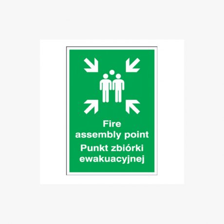 Fire Assembly Point Punkt (Polish)