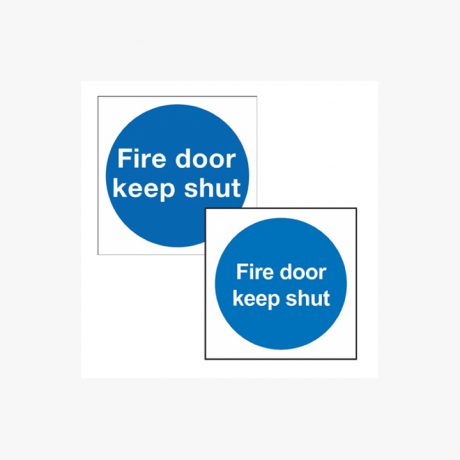 Fire Door Keep Locked, Keep Shut