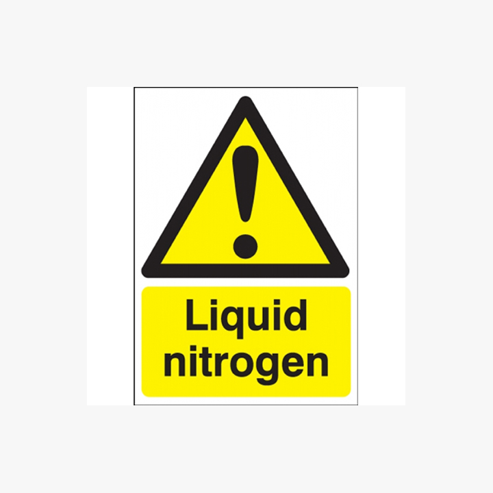 Liquid Nitrogen Signs Hazardous Substance Signs Safety Sign UK