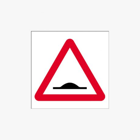 Plastic 450x450mm Speed Ramps Traffic Sign Signs
