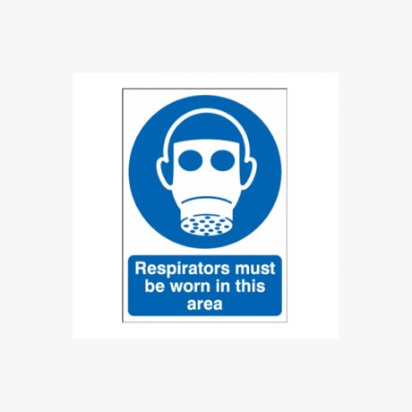 Respirators Must Be Worn Signs