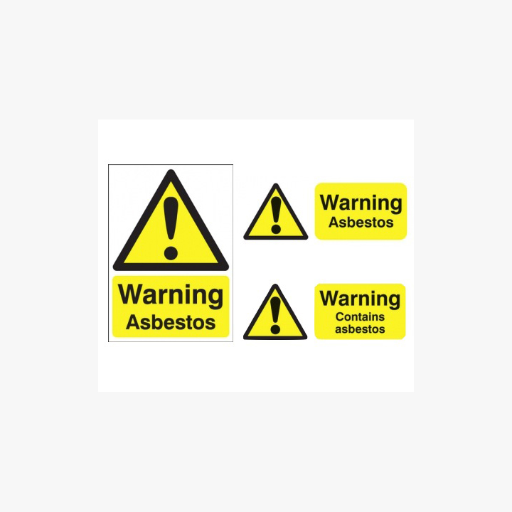 Warning Asbestos Signs - Safety Sign UK