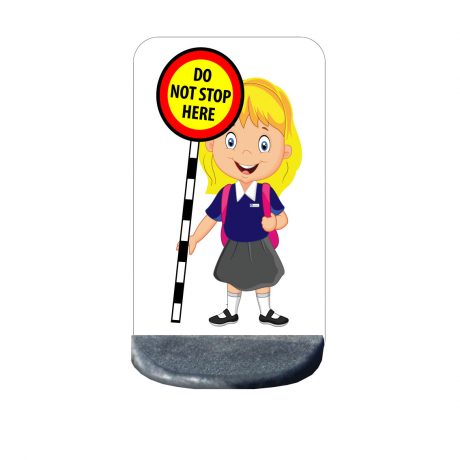 Road safety school no parking sign Alivia