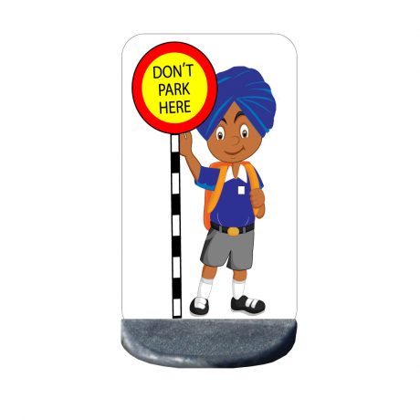 Road safety school no parking sign Davinder