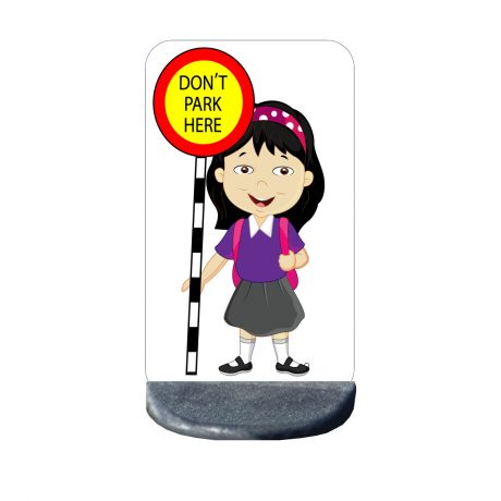 Road safety school no parking sign Lisa