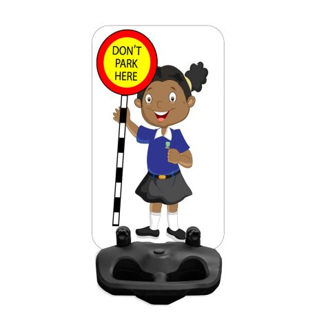 Road safety school no parking sign Roxy