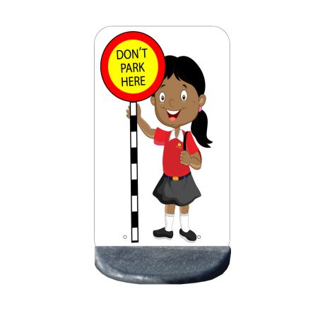 Road safety school no parking sign Ruby