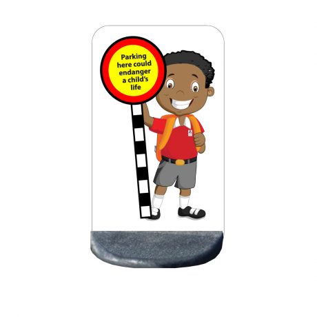 Road safety school no parking sign Toby