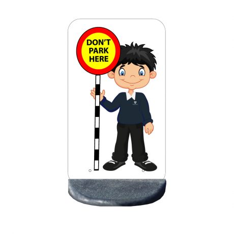Road safety school no parking sign Chris