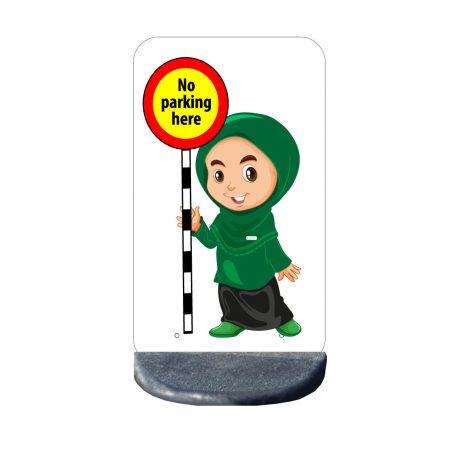 Road safety school no parking sign Kyra