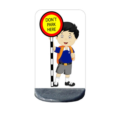 Road safety school no parking sign jonny